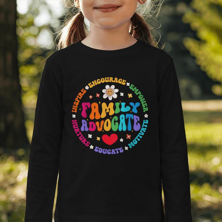 Family Advocate Appreciation Week Back To School PTO Graphic Toddler Long Sleeve Tee Family Advocate Appreciation Week Back To School PTO Graphic Toddler Long Sleeve Tee