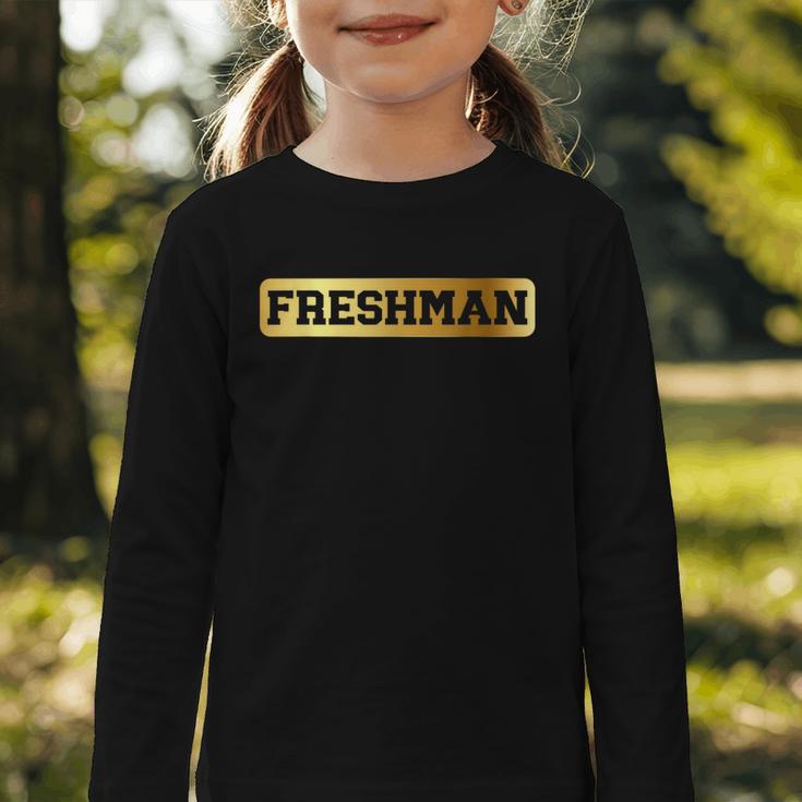 Freshman 9th Grade Back To School First Day Juneteenth Afro Graphic Toddler Long Sleeve Tee Freshman 9th Grade Back To School First Day Juneteenth Afro Graphic Toddler Long Sleeve Tee