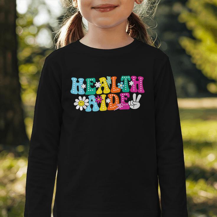 Health Aide Squad Admin Squad Back To School Graphic Toddler Long Sleeve Tee