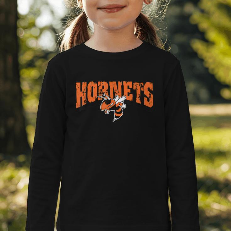 Hornets Back To School Spirit O Graphic Toddler Long Sleeve Tee Hornets Back To School Spirit O Graphic Toddler Long Sleeve Tee