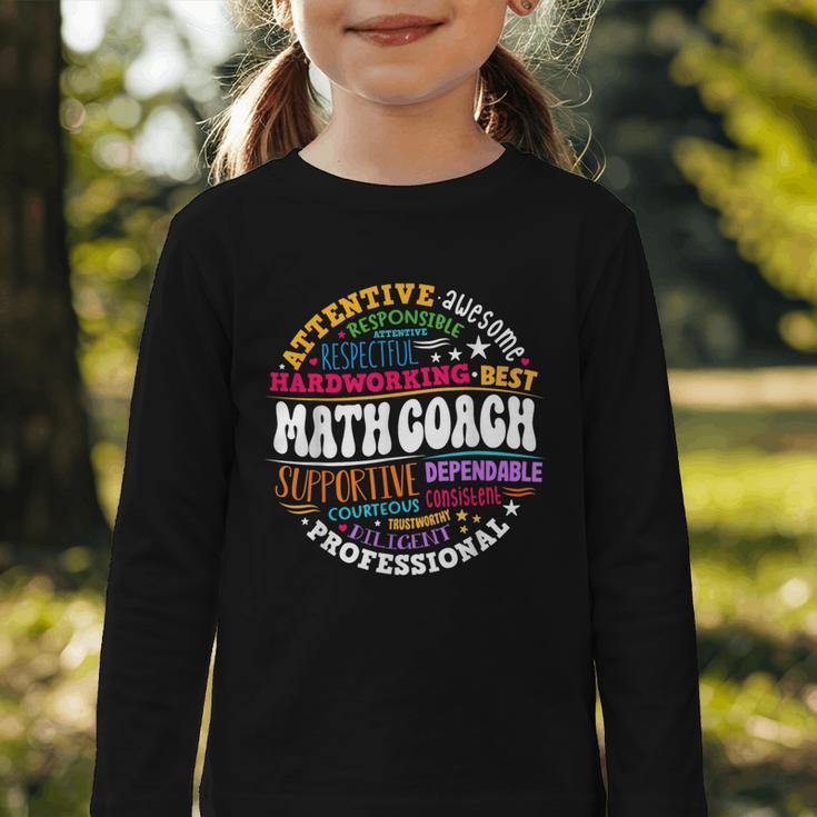 Instructional Math Coach Crew Back To School Matching Group Graphic Toddler Long Sleeve Tee Instructional Math Coach Crew Back To School Matching Group Graphic Toddler Long Sleeve Tee