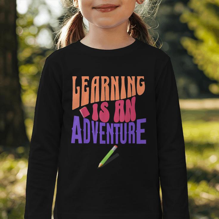 Learning Back To School Is a Motivational Graphic Toddler Long Sleeve Tee Learning Back To School Is a Motivational Graphic Toddler Long Sleeve Tee