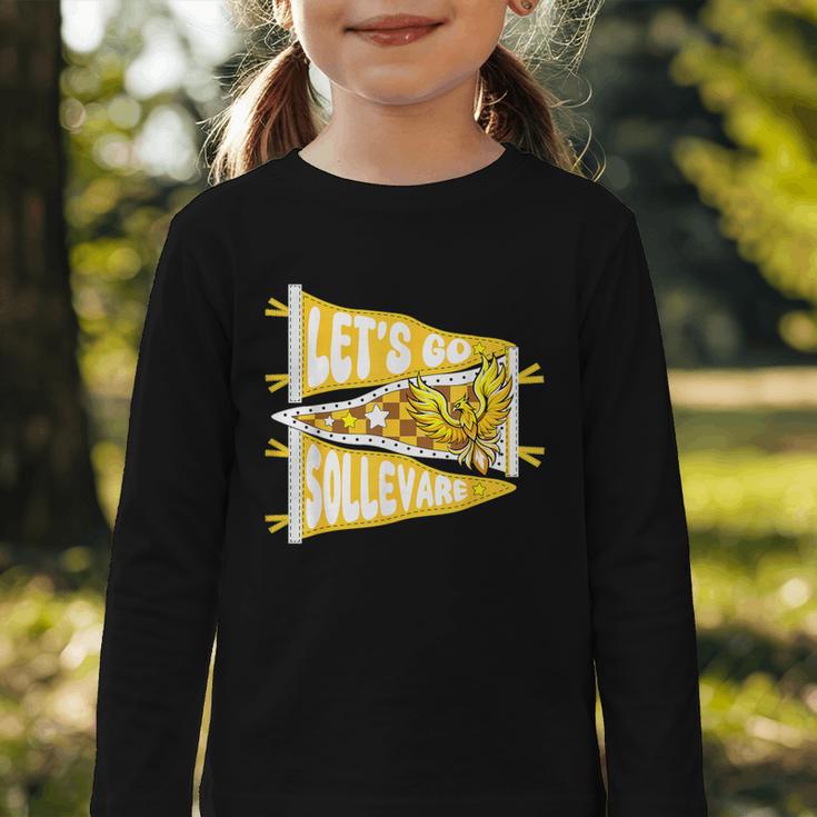 Let's Go Sollevare Uplift Back To School Spirit Graphic Toddler Long Sleeve Tee Let's Go Sollevare Uplift Back To School Spirit Graphic Toddler Long Sleeve Tee