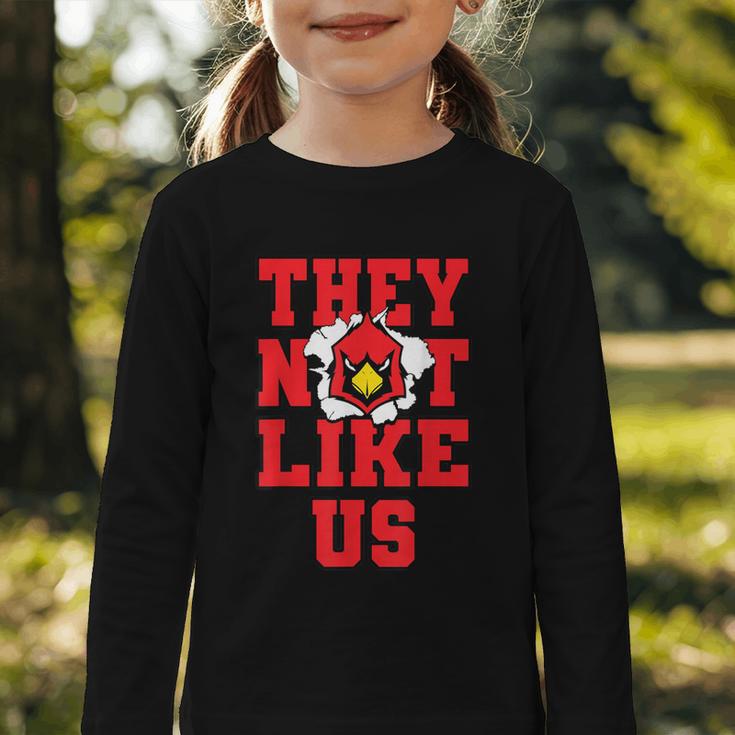 Not Like Cardinal Back To School Spirit R Graphic Toddler Long Sleeve Tee