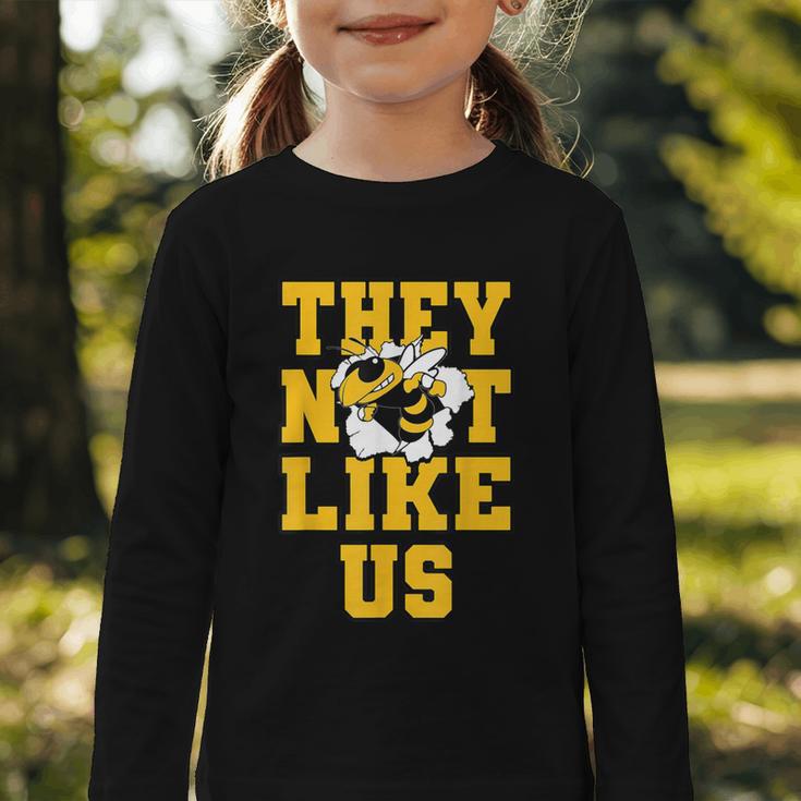 Not Like Hornets Back To School Spirit GY Graphic Toddler Long Sleeve Tee Not Like Hornets Back To School Spirit GY Graphic Toddler Long Sleeve Tee