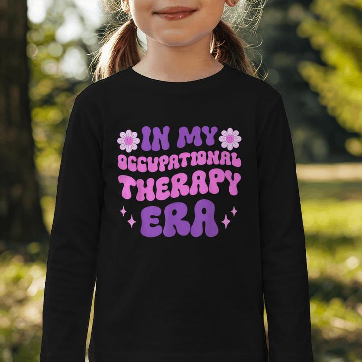 In My Occupational Therapy Era Groovy OT Back To School Graphic Toddler Long Sleeve Tee In My Occupational Therapy Era Groovy OT Back To School Graphic Toddler Long Sleeve Tee