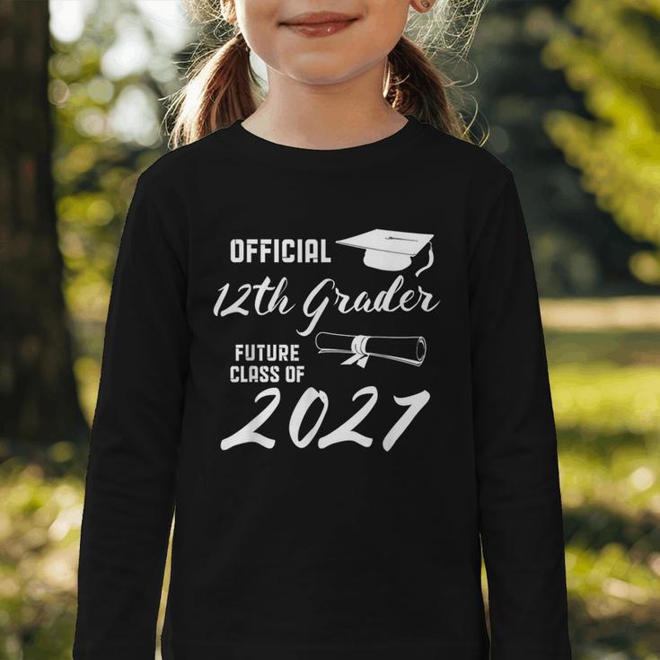 Official 12th Grader Future Class Of 2027 Back To School Graphic Toddler Long Sleeve Tee Official 12th Grader Future Class Of 2027 Back To School Graphic Toddler Long Sleeve Tee