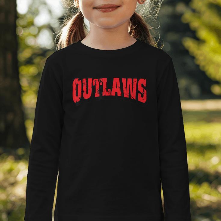 Outlaws Back To School Spirit R Graphic Toddler Long Sleeve Tee Outlaws Back To School Spirit R Graphic Toddler Long Sleeve Tee