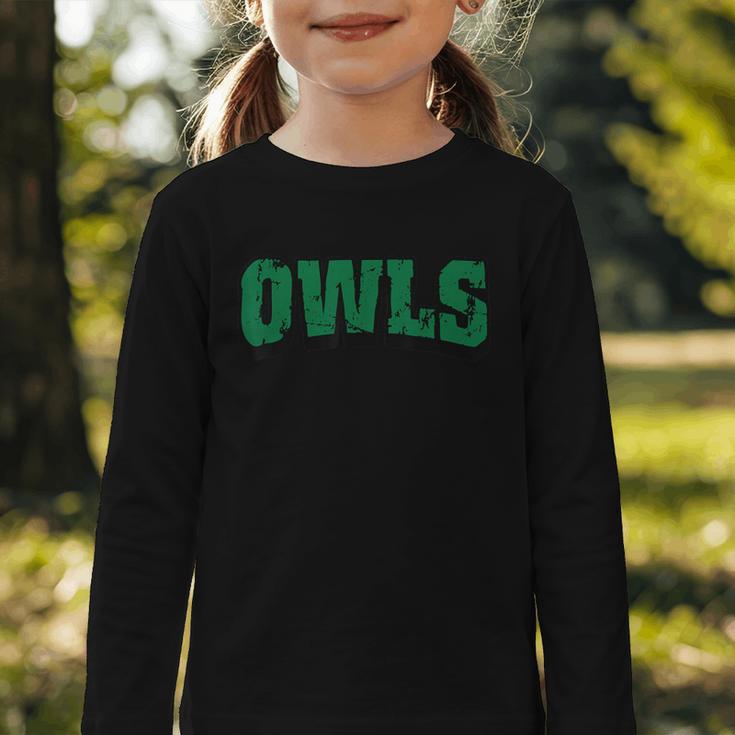 Owls Back To School Spirit G Graphic Toddler Long Sleeve Tee Owls Back To School Spirit G Graphic Toddler Long Sleeve Tee