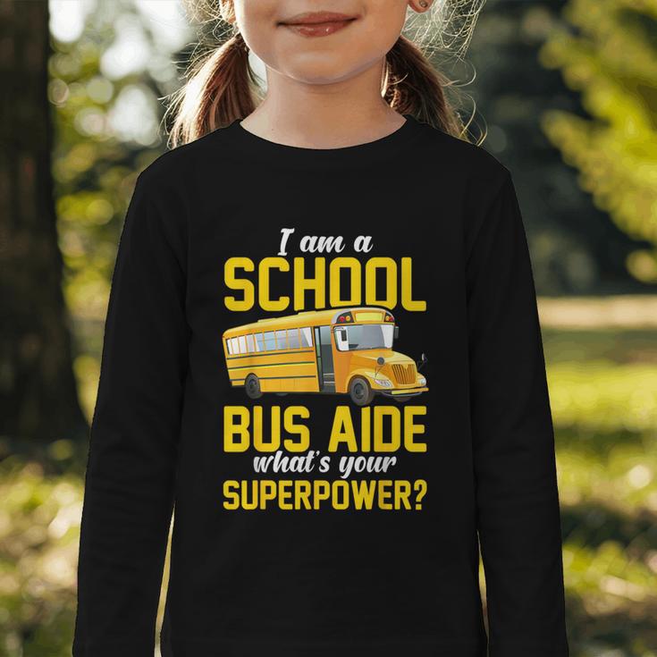 School Bus Aide Back To School Transport Bus Aide Graphic Toddler Long Sleeve Tee School Bus Aide Back To School Transport Bus Aide Graphic Toddler Long Sleeve Tee
