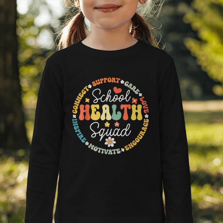School Health Squad Back To School Nurse Squad Graphic Toddler Long Sleeve Tee School Health Squad Back To School Nurse Squad Graphic Toddler Long Sleeve Tee