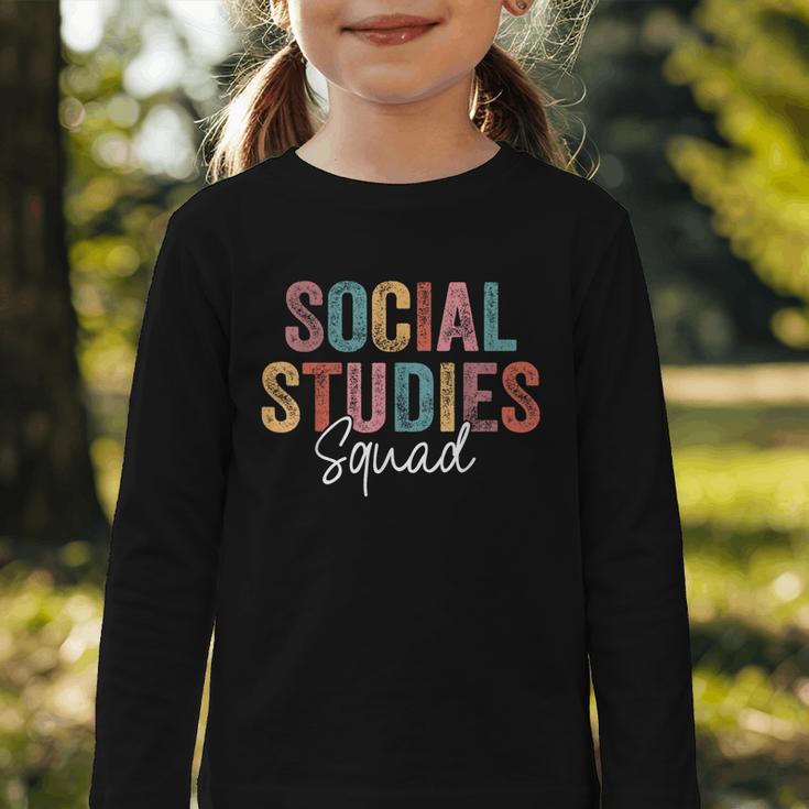 Social Studies Squad Back To School Appreciation Graphic Toddler Long Sleeve Tee Social Studies Squad Back To School Appreciation Graphic Toddler Long Sleeve Tee