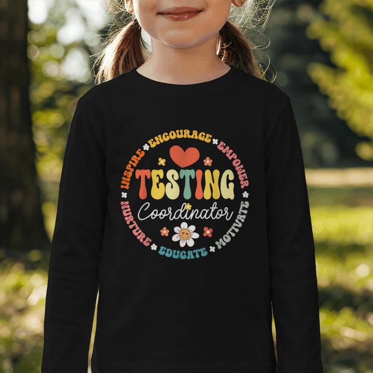 Testing Coordinator Appreciation Week Back To School Graphic Toddler Long Sleeve Tee Testing Coordinator Appreciation Week Back To School Graphic Toddler Long Sleeve Tee