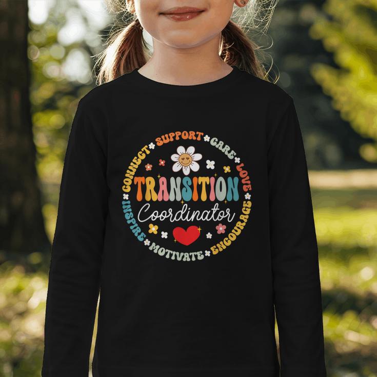 Transition Coordinator Appreciation Week Back To School Graphic Toddler Long Sleeve Tee Transition Coordinator Appreciation Week Back To School Graphic Toddler Long Sleeve Tee