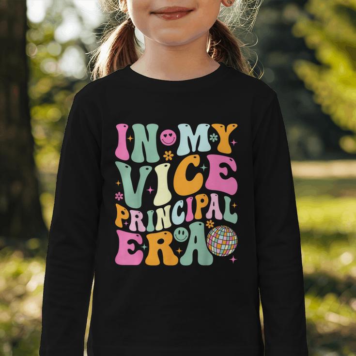 In My Vice Principal Era Back To School Vice Principal Graphic Toddler Long Sleeve Tee