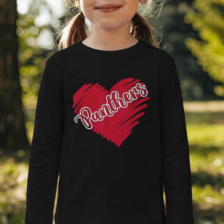 Vintage Panthers School Sports Name Spirit Go Back To School Graphic Toddler Long Sleeve Tee Vintage Panthers School Sports Name Spirit Go Back To School Graphic Toddler Long Sleeve Tee