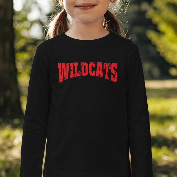 Wildcats Back To School Spirit R Graphic Toddler Long Sleeve Tee Wildcats Back To School Spirit R Graphic Toddler Long Sleeve Tee