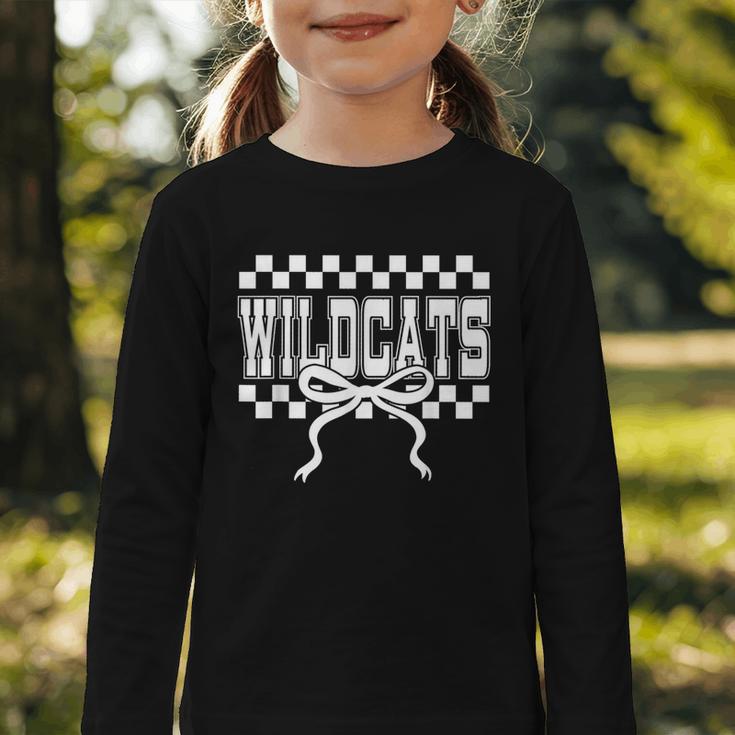 Wildcats School Spirit Team Go Back To School Graphic Toddler Long Sleeve Tee Wildcats School Spirit Team Go Back To School Graphic Toddler Long Sleeve Tee