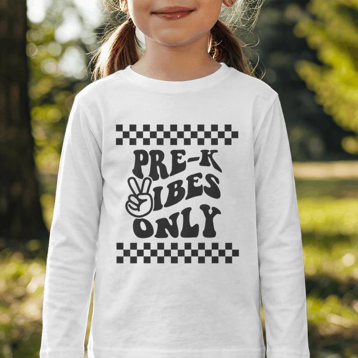 1st Day Of Prek Vibes Only Girls Back To School Pre K Boys Graphic Toddler Long Sleeve Tee 1st Day Of Prek Vibes Only Girls Back To School Pre K Boys Graphic Toddler Long Sleeve Tee