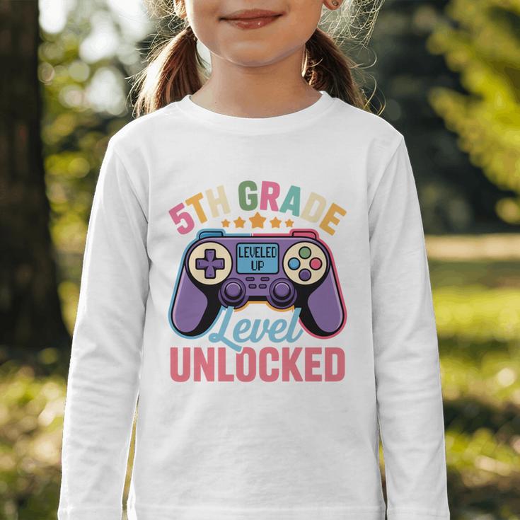 5th Grade Level Unlocked Shirt – Gamer Back To School Performance Graphic Toddler Long Sleeve Tee 5th Grade Level Unlocked Shirt – Gamer Back To School Performance Graphic Toddler Long Sleeve Tee