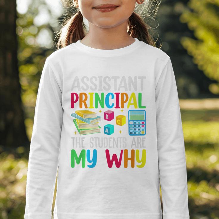 Back To School Assistant Principal The Students Are My Why Premium Tri-Blend Graphic Toddler Long Sleeve Tee Back To School Assistant Principal The Students Are My Why Premium Tri-Blend Graphic Toddler Long Sleeve Tee
