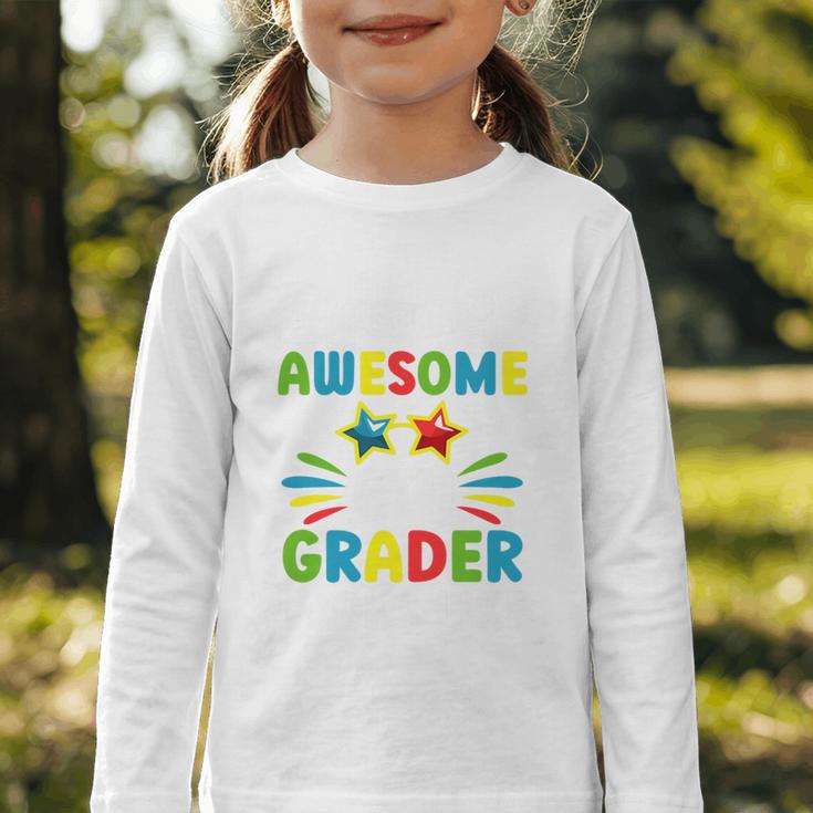 Back To School Sixth Grade Shirt First Day Boys Girls Kids Premium Tri-Blend Graphic Toddler Long Sleeve Tee