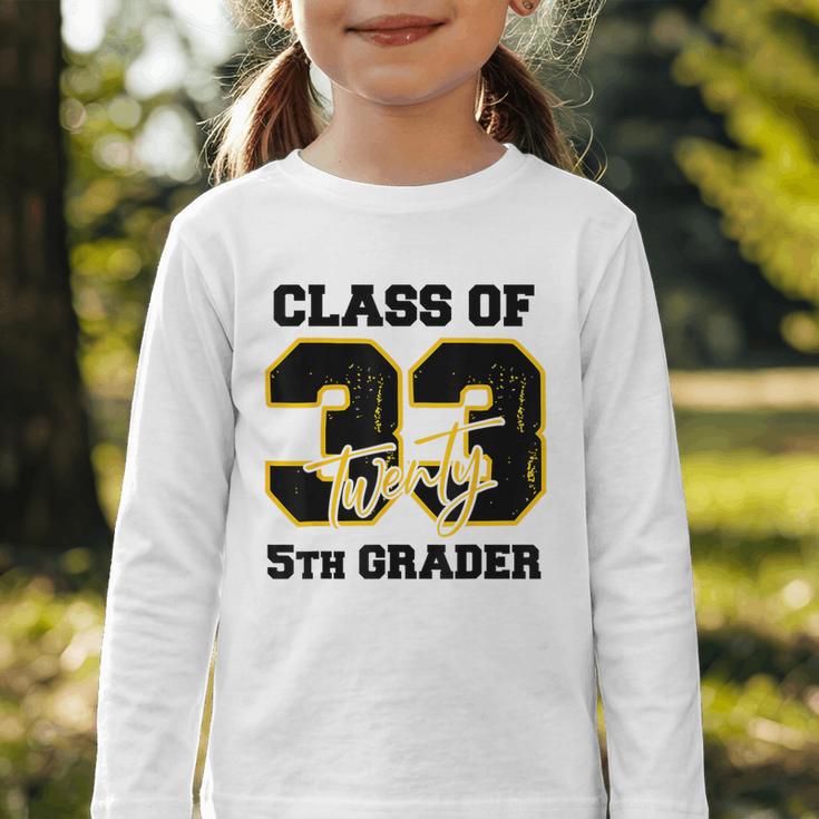 Class Of 2033 5th Grader Elementary School Back To School Graphic Toddler Long Sleeve Tee Class Of 2033 5th Grader Elementary School Back To School Graphic Toddler Long Sleeve Tee