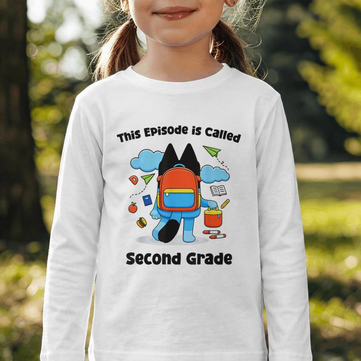 This Episode Is Called Second Grade Back To School Graphic Toddler Long Sleeve Tee This Episode Is Called Second Grade Back To School Graphic Toddler Long Sleeve Tee