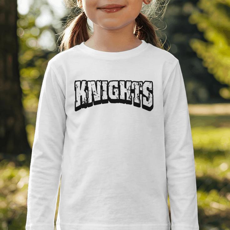 Knights Back To School Spirit Premium Tri-Blend Graphic Toddler Long Sleeve Tee Knights Back To School Spirit Premium Tri-Blend Graphic Toddler Long Sleeve Tee