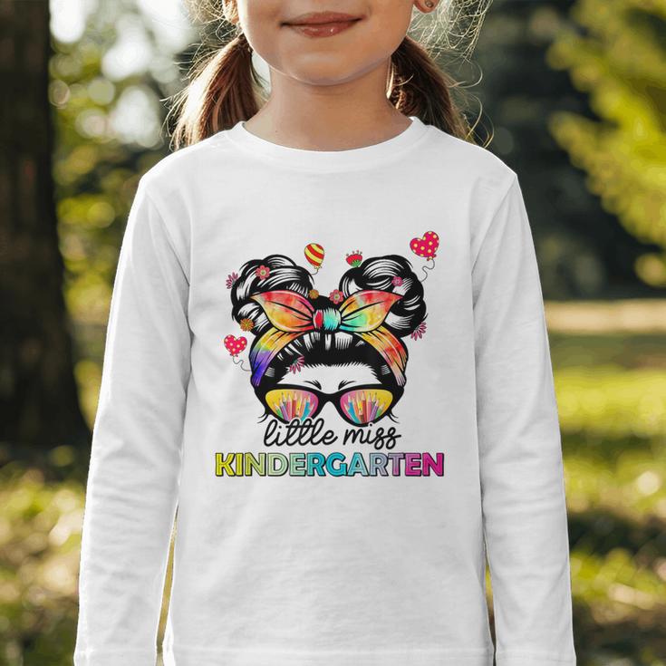 Little Miss Kindergarten Back To School Kindergarten Girls Graphic Toddler Long Sleeve Tee Little Miss Kindergarten Back To School Kindergarten Girls Graphic Toddler Long Sleeve Tee