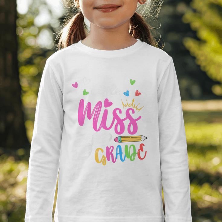 Little Misss Third Grade Back To School 3rd Grader Girl Graphic Toddler Long Sleeve Tee Little Misss Third Grade Back To School 3rd Grader Girl Graphic Toddler Long Sleeve Tee
