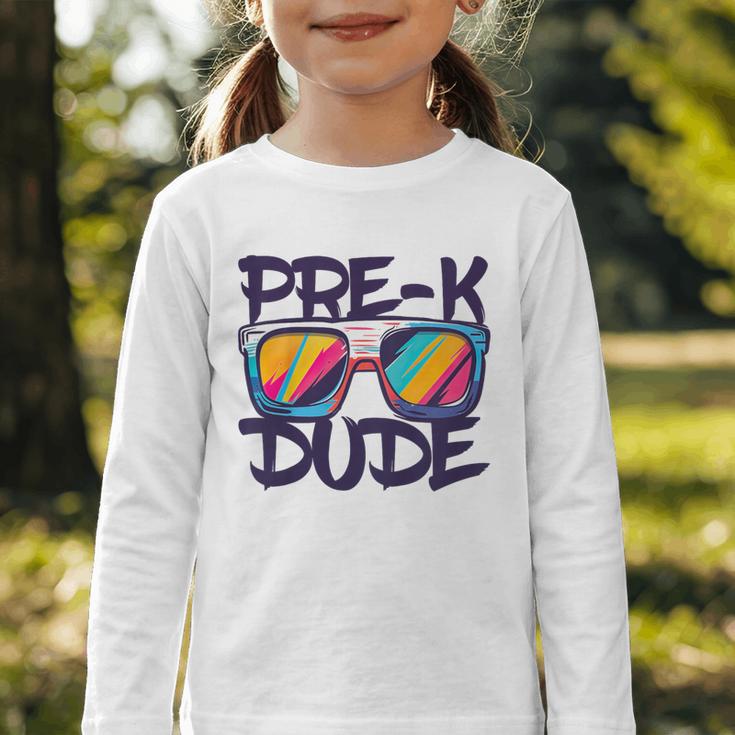 Pre-K Dude Shirt Graduation Back To School PreK Boy Girl Graphic Toddler Long Sleeve Tee Pre-K Dude Shirt Graduation Back To School PreK Boy Girl Graphic Toddler Long Sleeve Tee