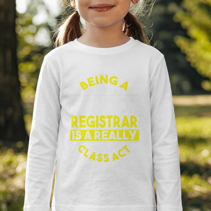 School Registry Student Enrollment Back To School Registrar Premium Graphic Toddler Long Sleeve Tee School Registry Student Enrollment Back To School Registrar Premium Graphic Toddler Long Sleeve Tee