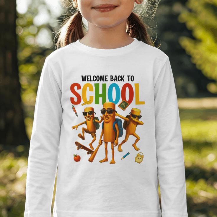 Tung Tung Sahur Back To School Brainrot Meme Boys Girls Kid Graphic Toddler Long Sleeve Tee Tung Tung Sahur Back To School Brainrot Meme Boys Girls Kid Graphic Toddler Long Sleeve Tee