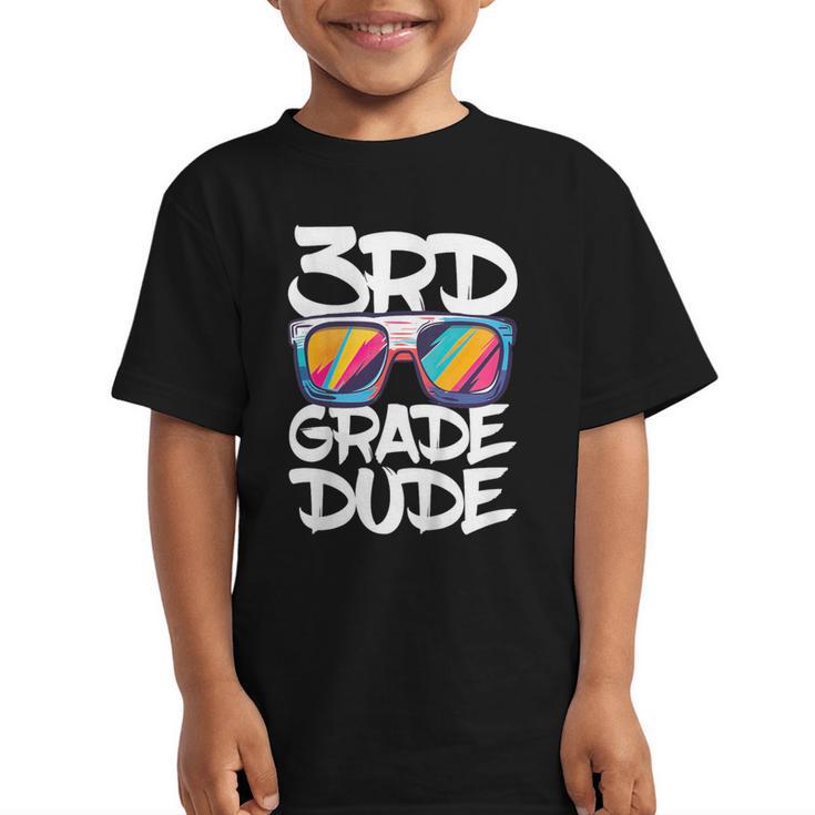 3rd Grade Dude Shirt Back To School Third Grade Boy Girl Graphic Kid T-Shirt