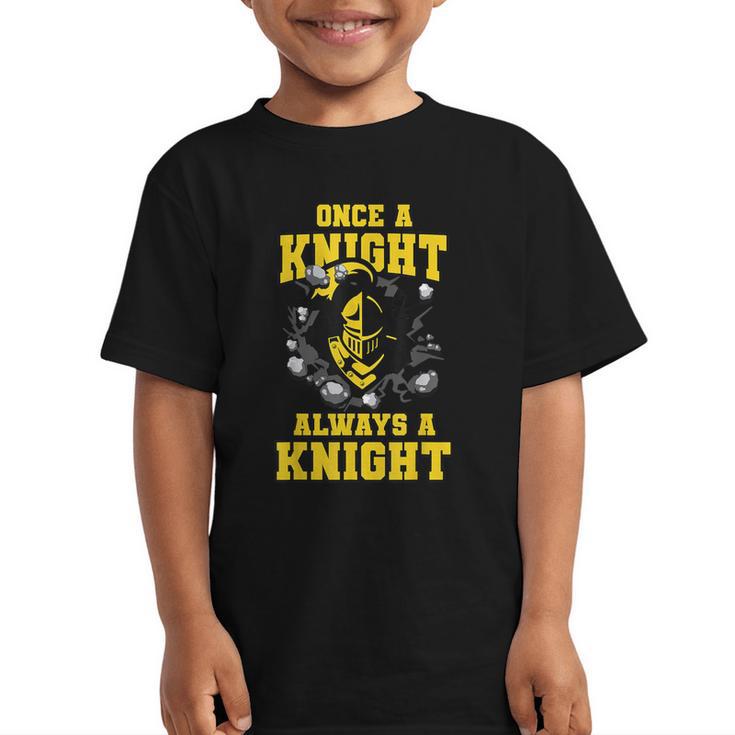 Always A Knight Back To School Spirit GY Graphic Kid T-Shirt