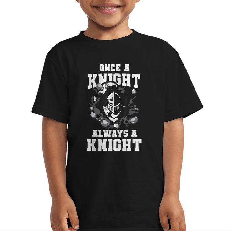 Always A Knight Back To School Spirit Graphic Kid T-Shirt