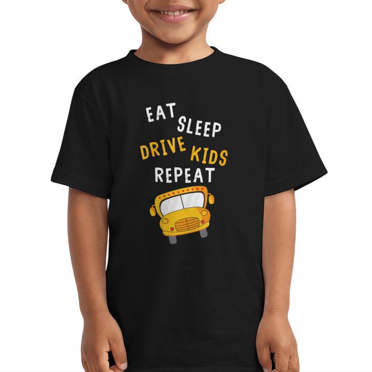Back To School Bus Driver Appreciation Thank You Quote Graphic Kid T-Shirt