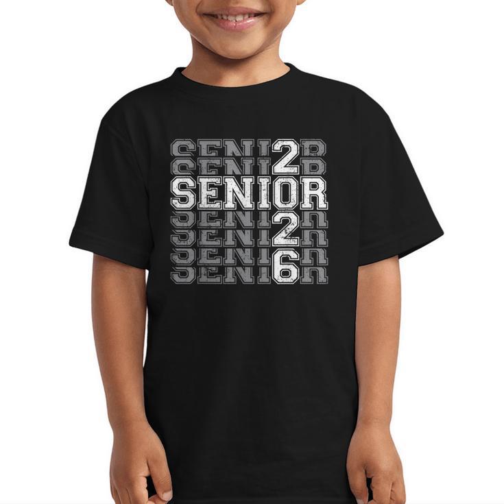 Class Of 2026 Senior 2026 Back To School 2026 Graduation 26 Graphic Kid T-Shirt
