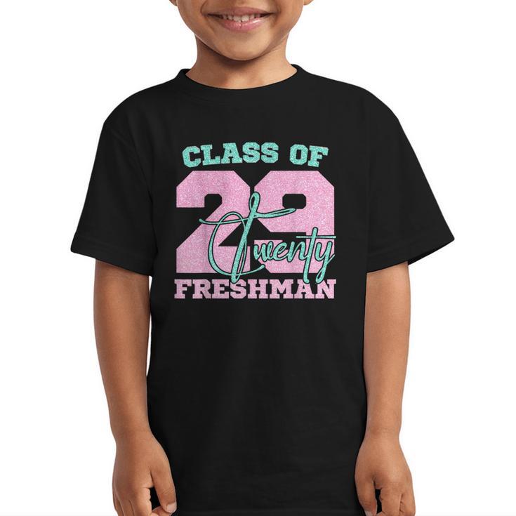 Class Of 2029 Freshman High School Back To School 9th Grade Graphic Kid T-Shirt