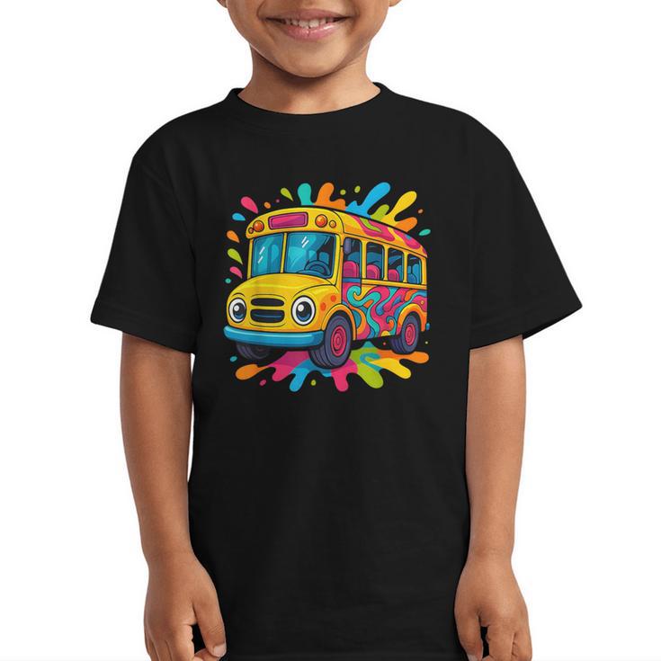 Colorful School Bus Driver Back To School Men Women Kids Graphic Kid T-Shirt