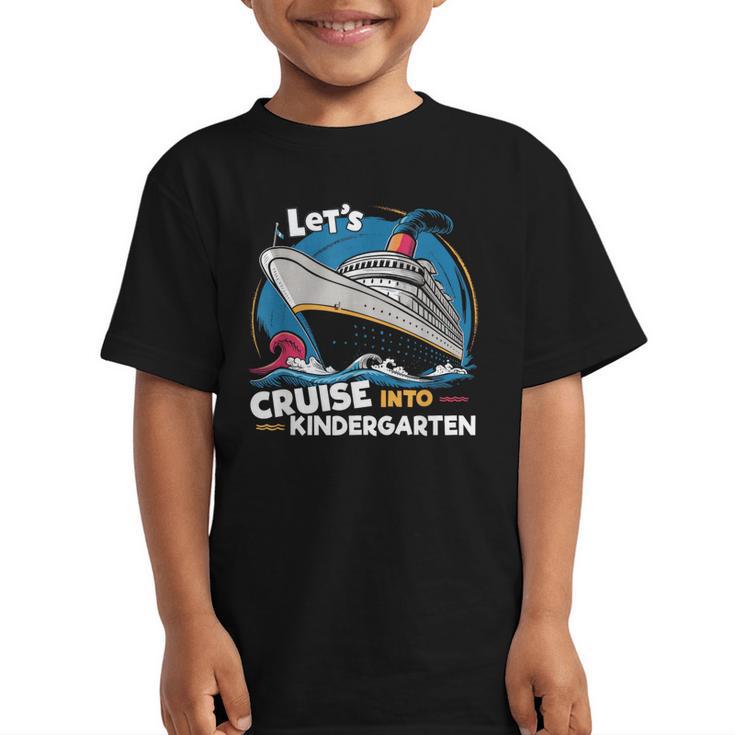 Cruise Ship Kindergarten Back To School Boys Girls Kids Graphic Kid T-Shirt