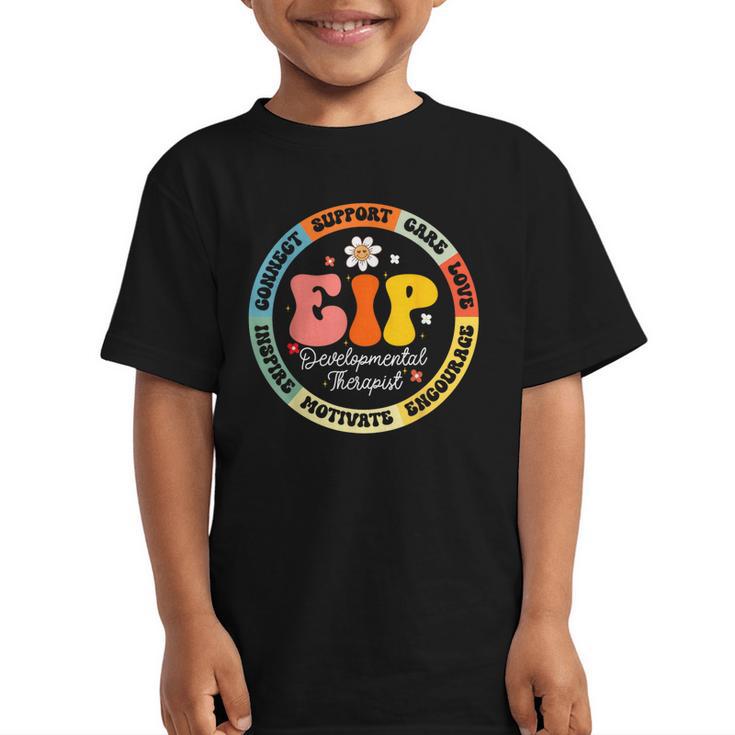 EIP Developmental Therapist Appreciation Week Back To School Graphic Kid T-Shirt