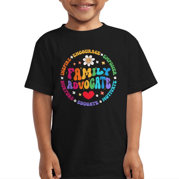 Family Advocate Appreciation Week Back To School PTO Graphic Kid T-Shirt