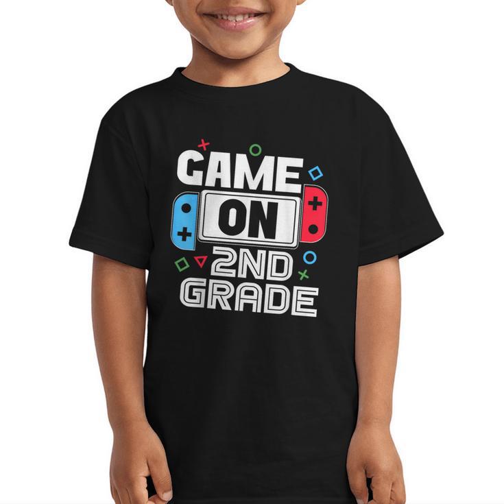 Gamer Back To School Game 2nd Grade Kids Boys Graphic Kid T-Shirt