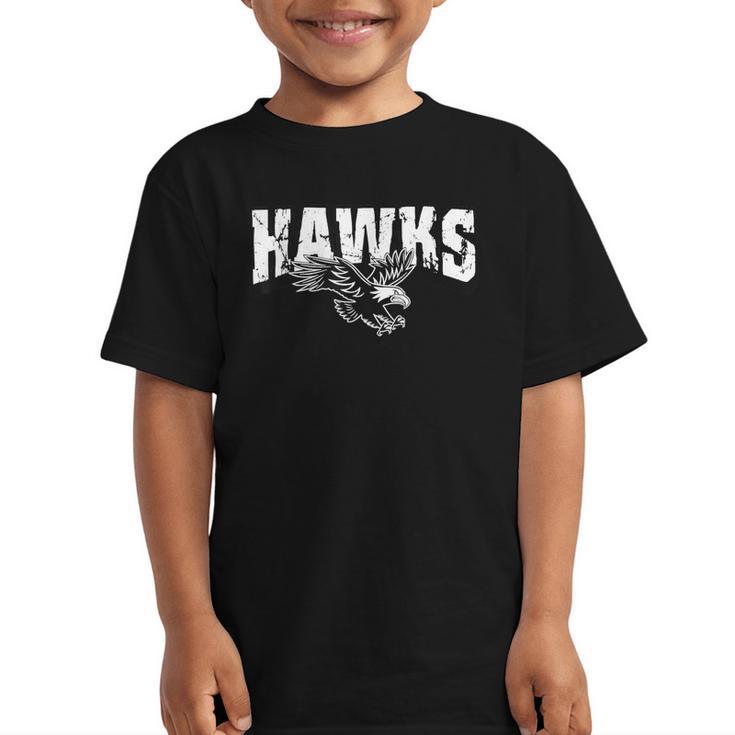 Hawks Back To School Spirit Graphic Kid T-Shirt