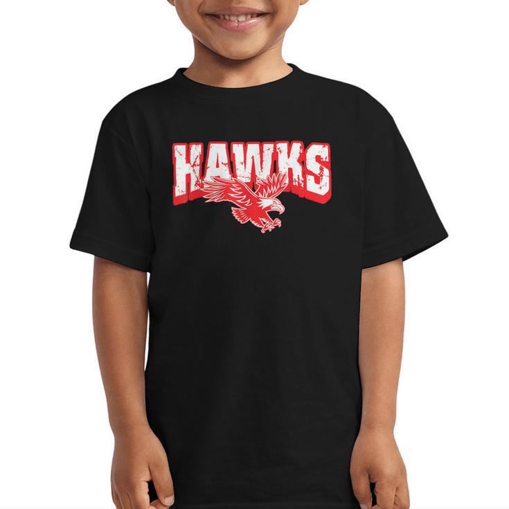 Hawks Back To School Spirit R Graphic Kid T-Shirt