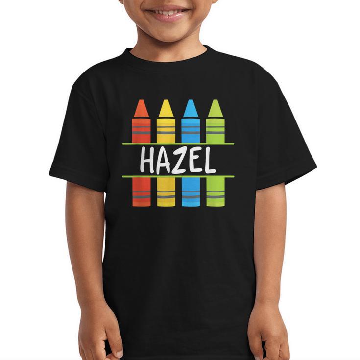 Hazel Crayon Back To School Kids Graphic Kid T-Shirt