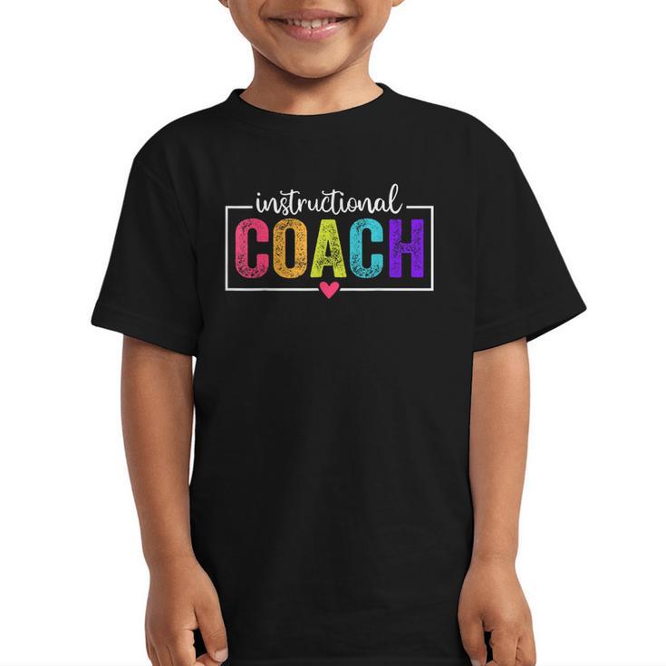 Instructional Coach Appreciation Back To School Graphic Kid T-Shirt