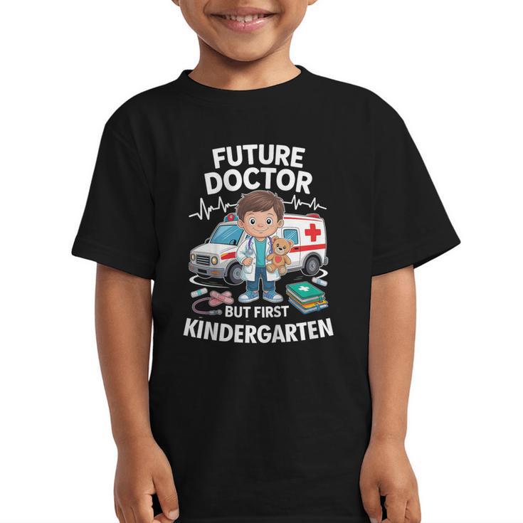 Kids Future Doctor Kindergarten Student Back To School Boy Kids Graphic Kid T-Shirt
